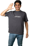 BREAK THE STEREOTYPE - تيشيرت لا تسمع، اكتشف - XS / Grey